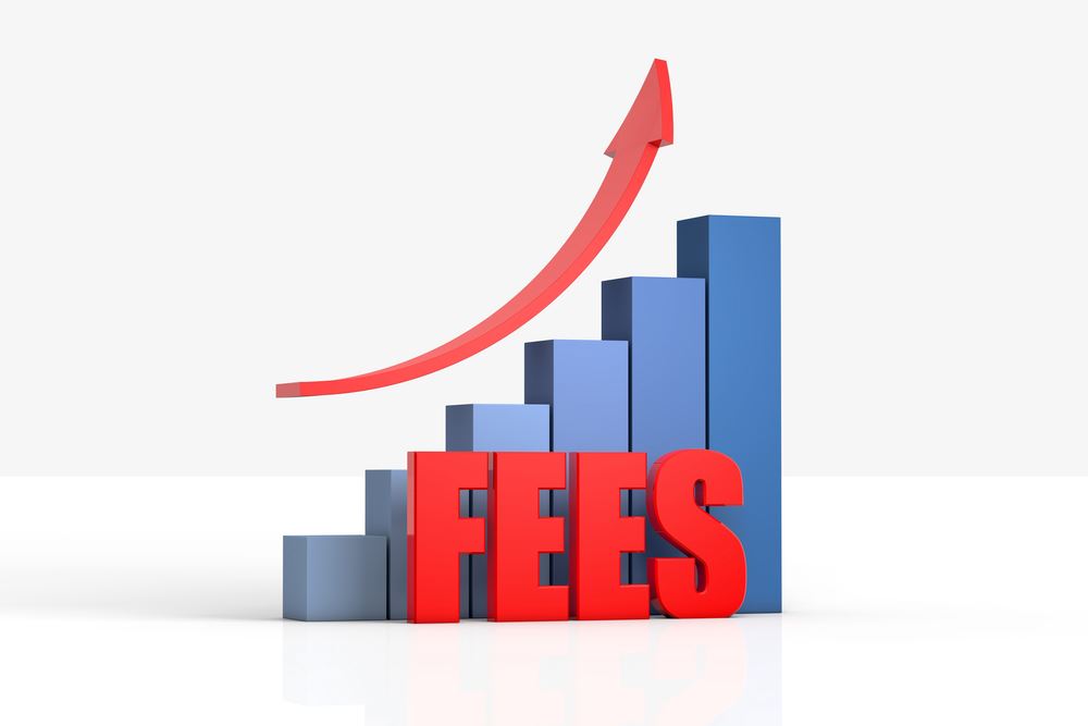 increase in fees