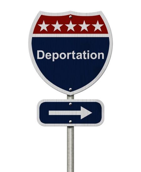 Deportation Sign