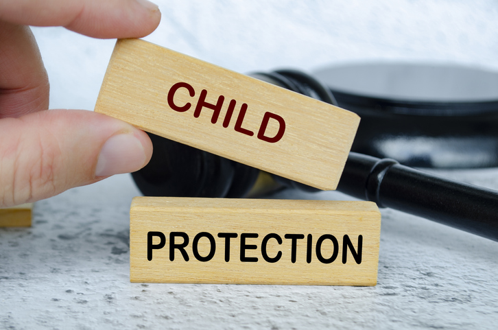 Concept image representing child protection law, highlighting legal assistance for the Child Status Protection Act in Austin.